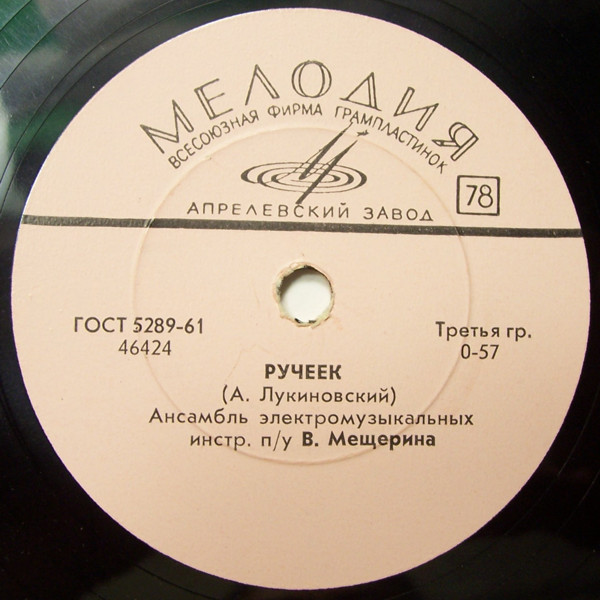 Ансамбль электромузыкальных инстр. п/у В. Мещерина