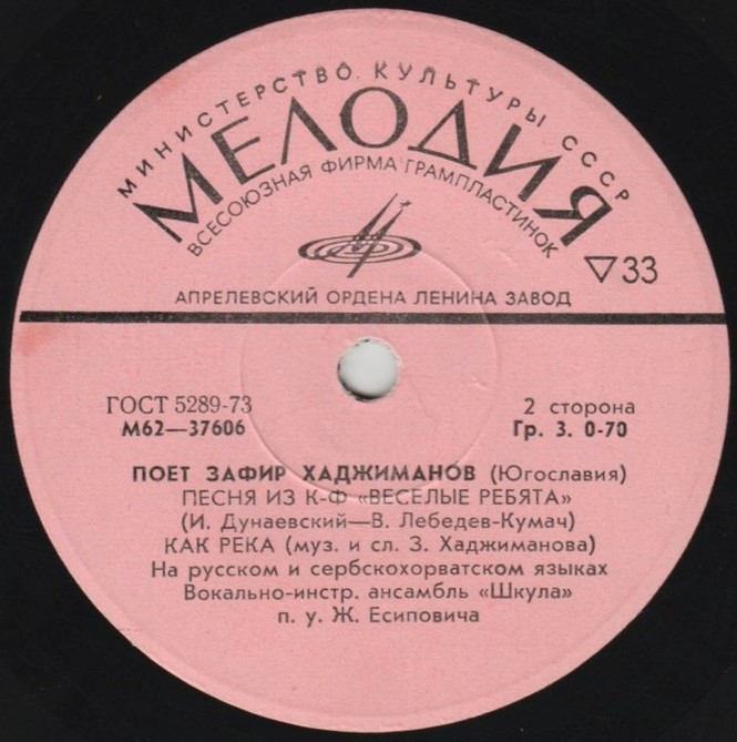 Радмила Микич, Зафир Хаджиманов (Югославия)