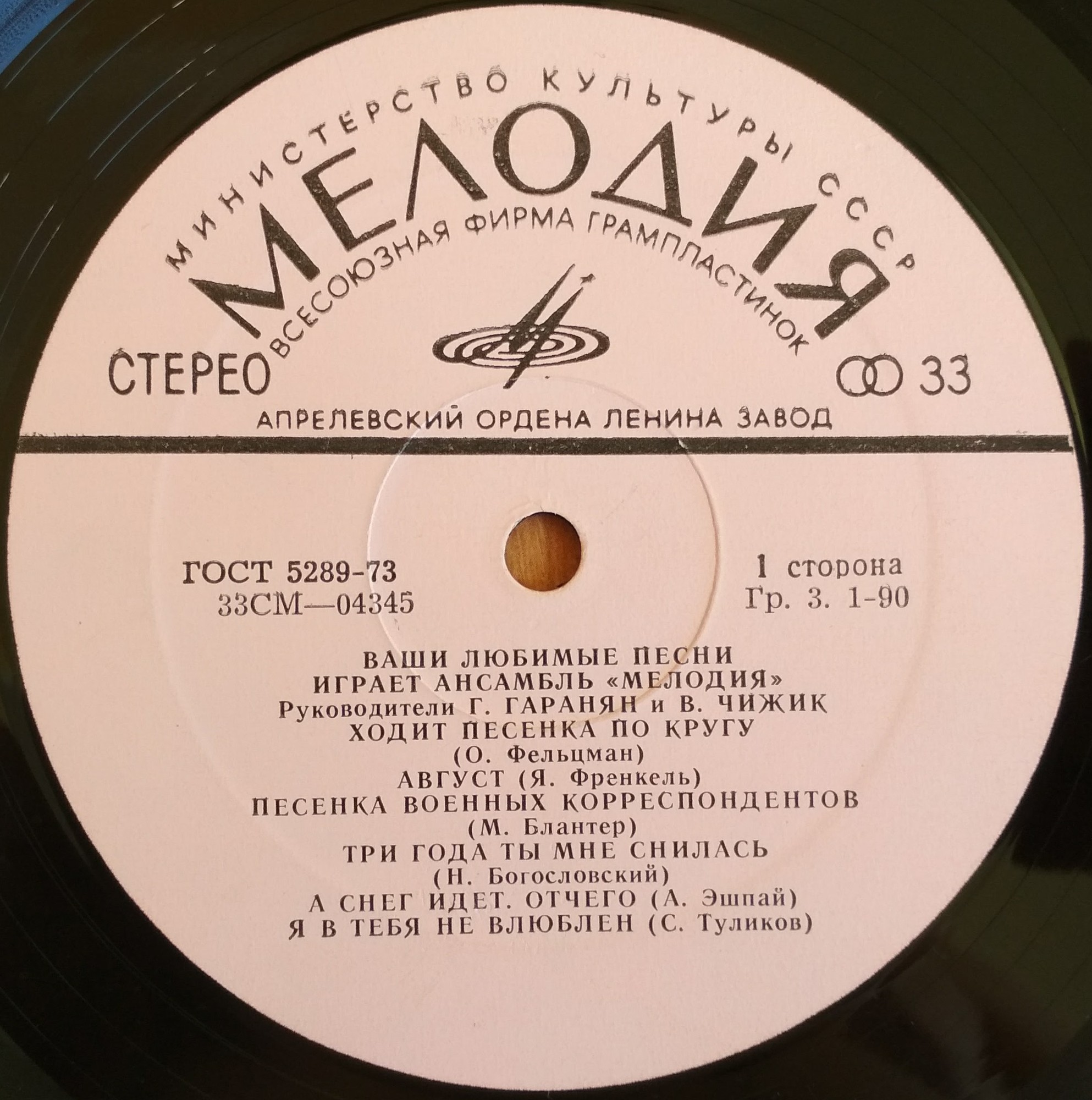 Ансамбль «МЕЛОДИЯ». Ваши любимые песни