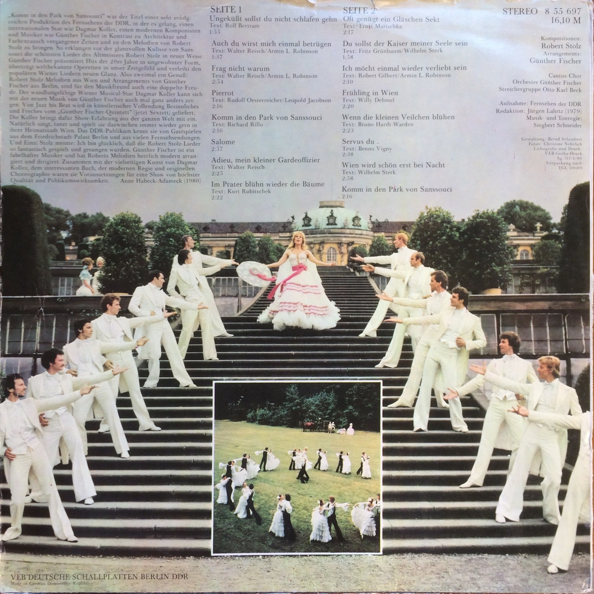 Komm In Den Park Von Sanssouci - Dagmar Koller Singt Robert Stolz  [по заказу немецкой фирмы AMIGA, 8 55 697]