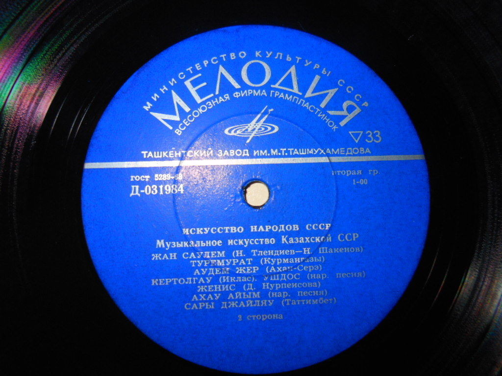 Искусство народов СССР. МУЗЫКАЛЬНОЕ ИСКУССТВО КАЗАХСКОЙ ССР