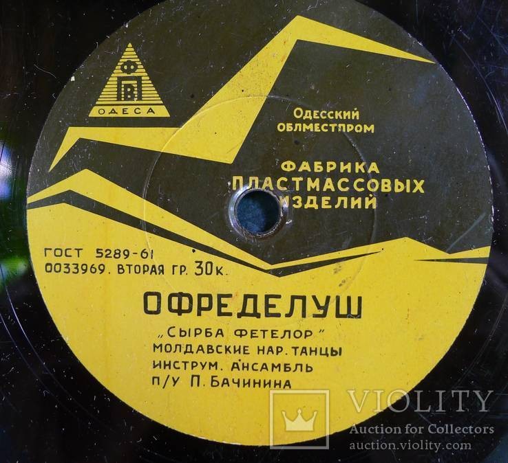 Инстр. ансамбль п/у П. Бачинина