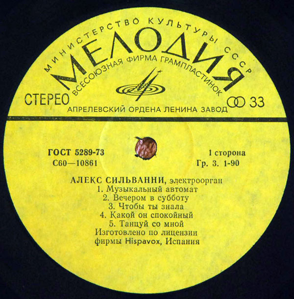 Алекс Сильванни (электроорган)