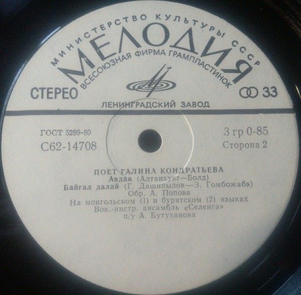 Поют Клавдия ШУЛУНОВА, Галина КОНДРАТЬЕВА