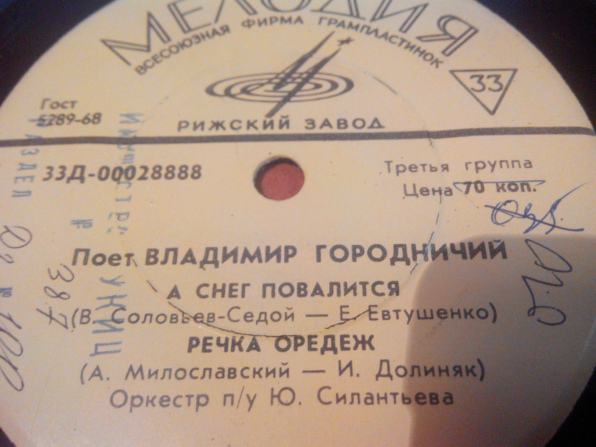 Поёт Владимир Городничий