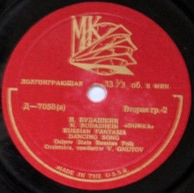 Произведения Н. Будашкина для оркестра русских народных инструментов