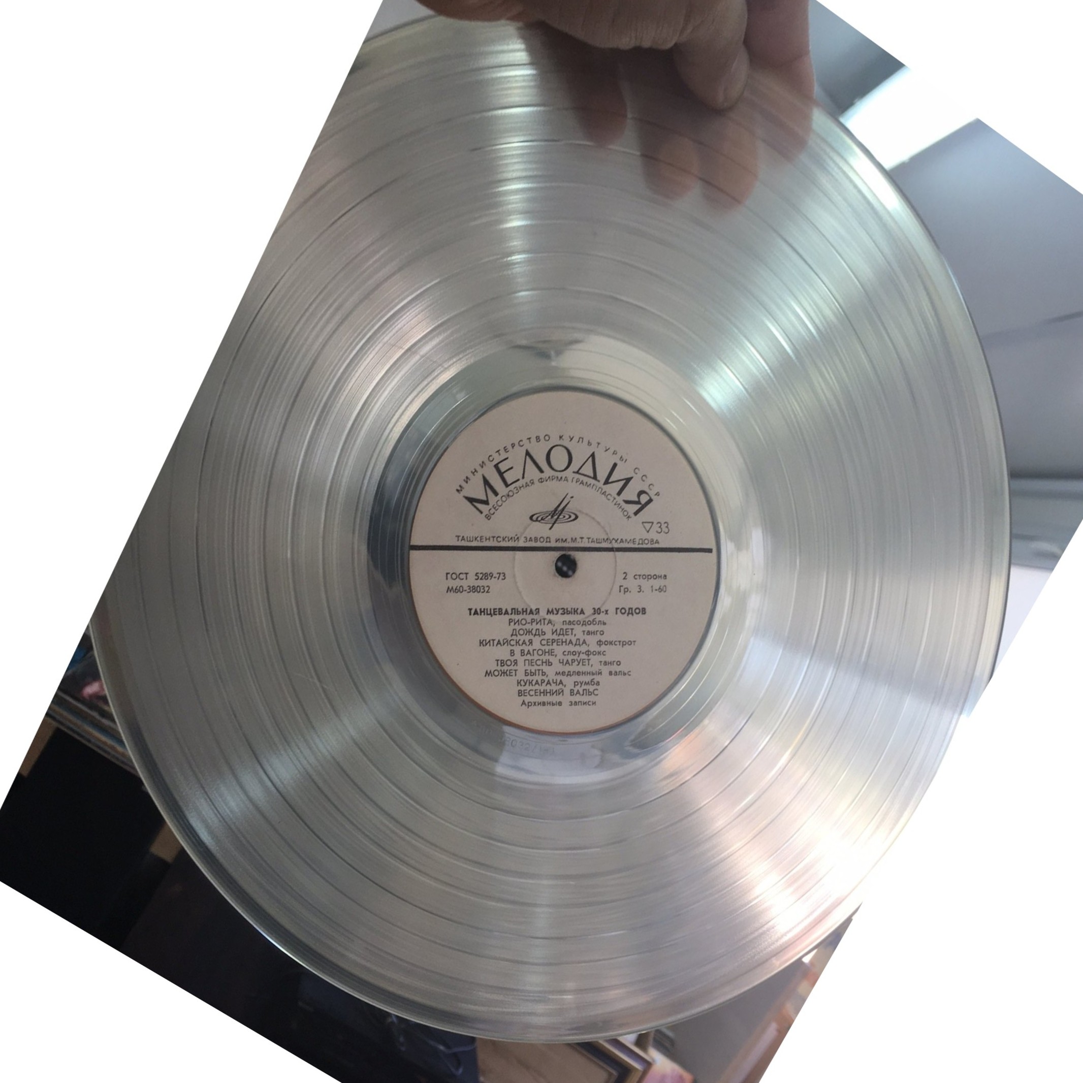 Танцевальная музыка 30-х годов