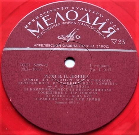 Речи В. И. Ленина