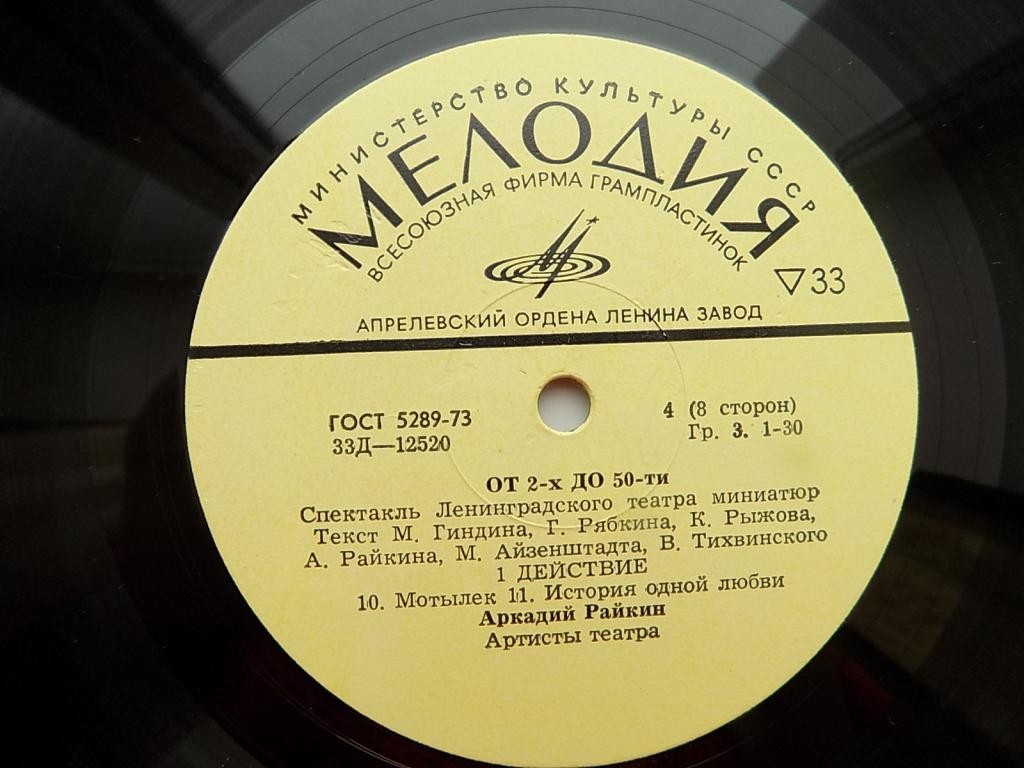 Аркадий Райкин. От двух до пятидесяти