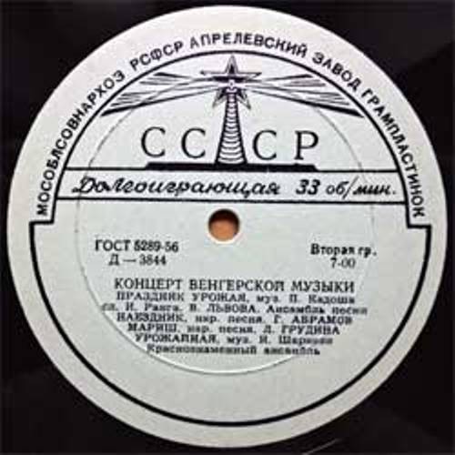 Концерт венгерской музыки