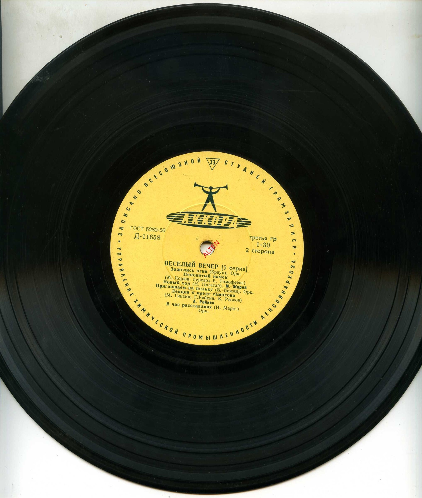 Весёлый вечер (шуточные сценки, интермедии) — Пятая серия