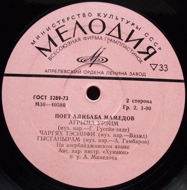 Алибаба МАМЕДОВ