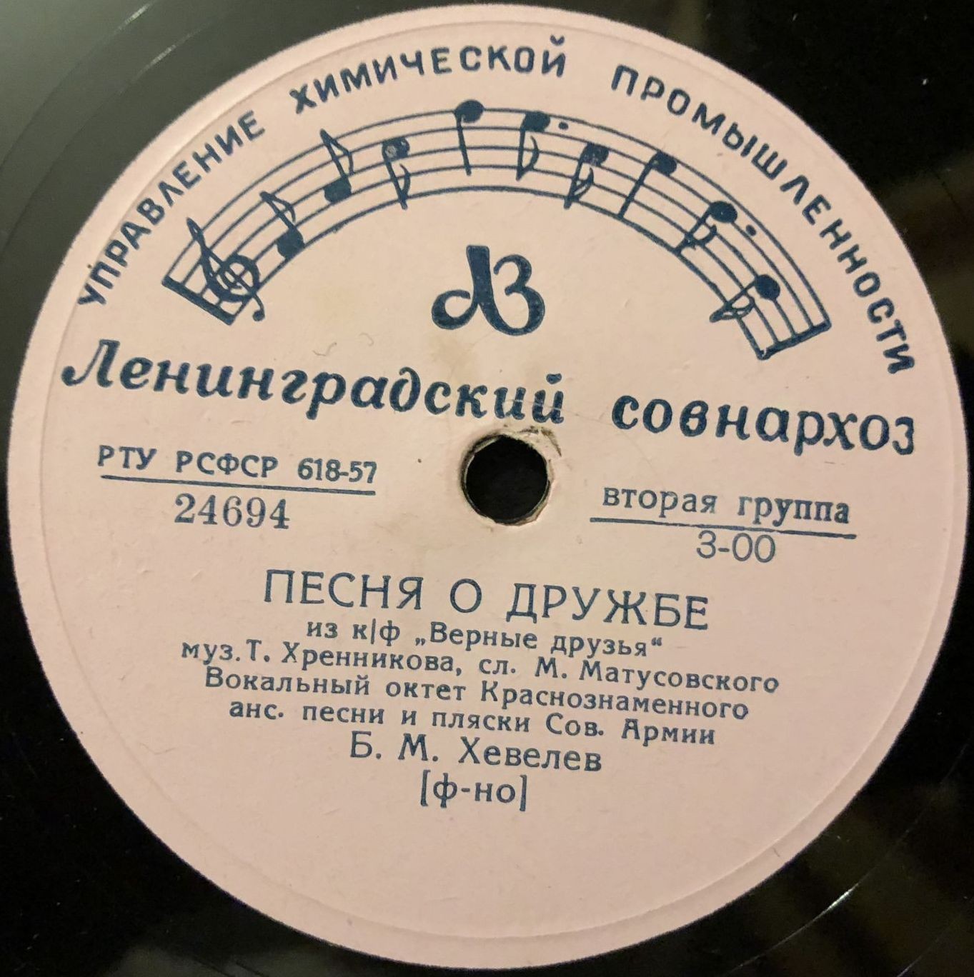 Вокальный октет Краснознамённого ансамбля песни и пляски Советской армии