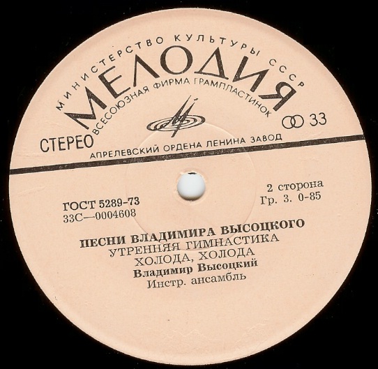 Песни Владимира Высоцкого