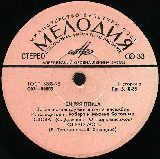 ВИА "Синяя птица"