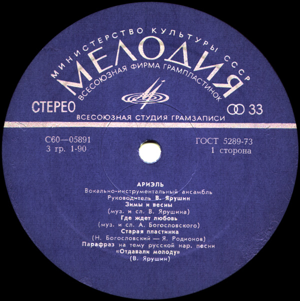 ВИА «Ариэль»