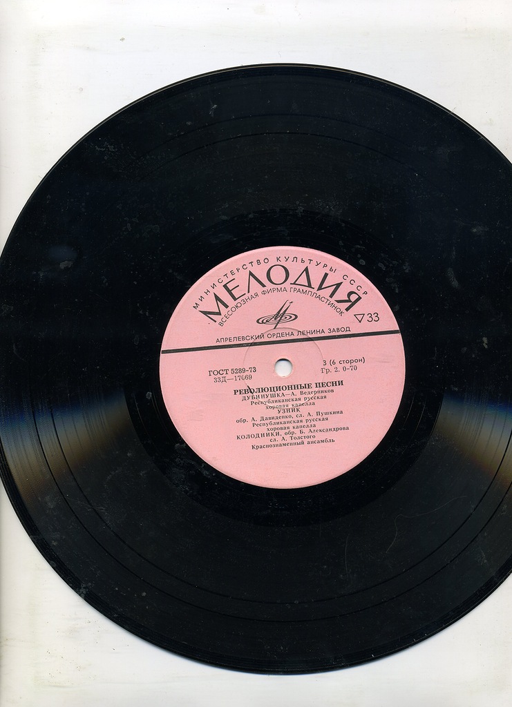 ПЕСНИ РЕВОЛЮЦИИ И ГРАЖДАН­СКОЙ ВОЙНЫ