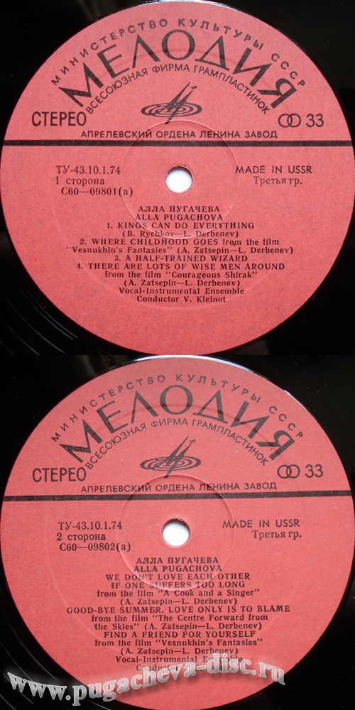 Алла Пугачева. Зеркало души (2)