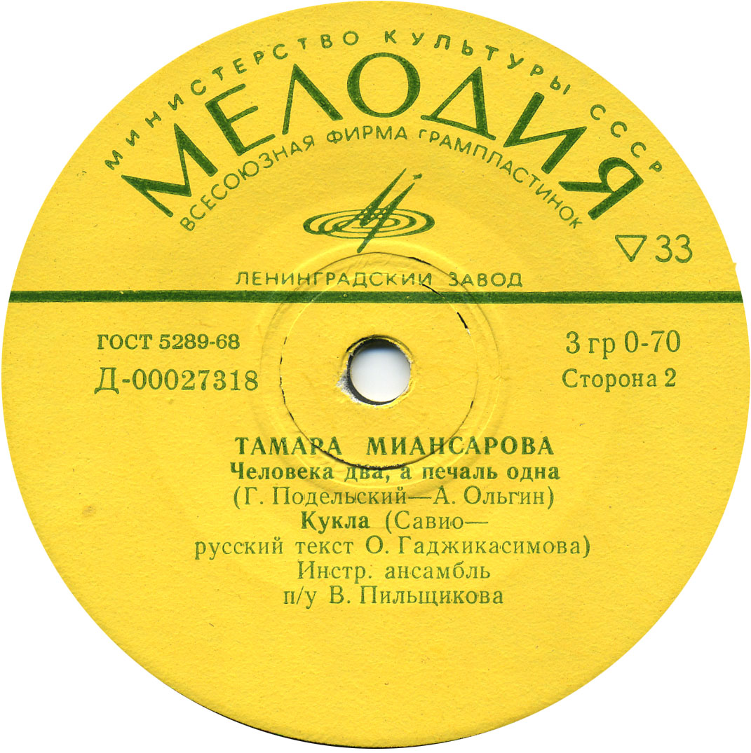 Тамара Миансарова