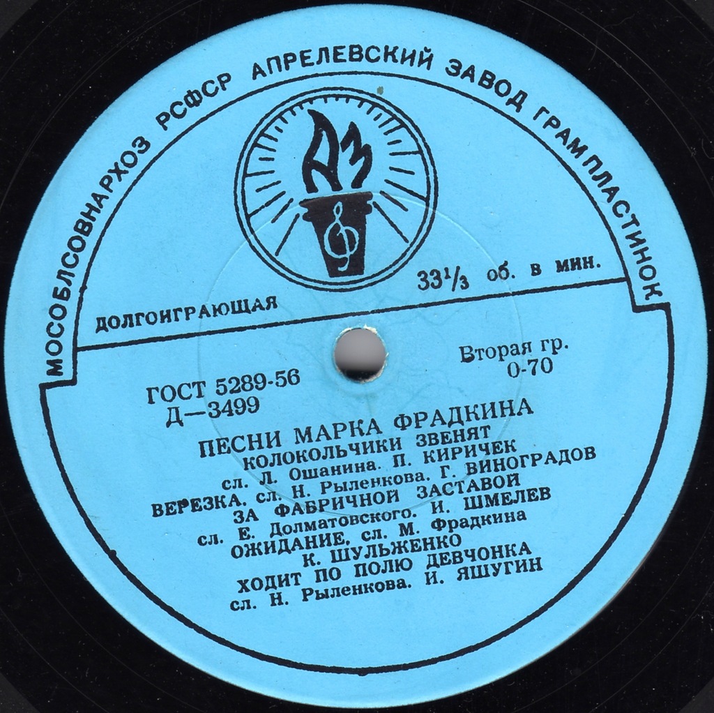 Песни Марка Фрадкина