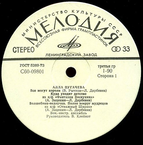 Алла Пугачева. Зеркало души (2)