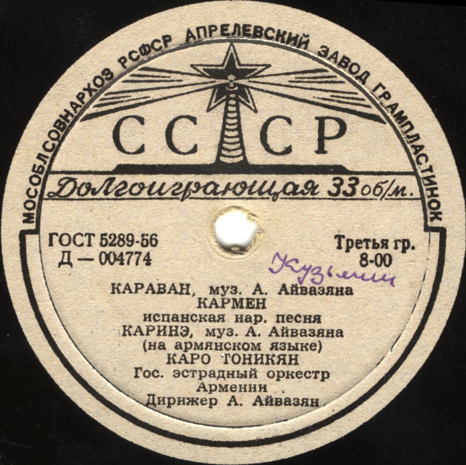 Каро ТОНИКЯН и Жак ДУВАЛЯН