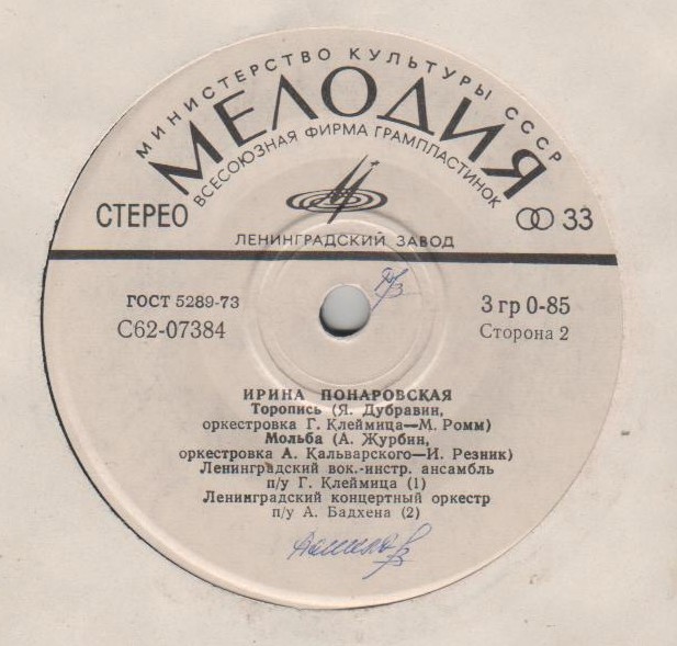 Ирина Понаровская