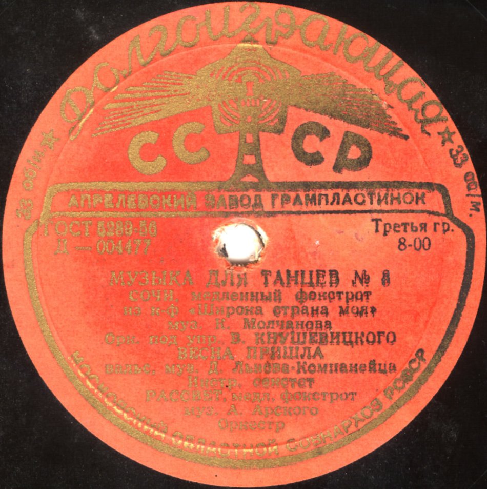 Музыка для танцев № 8