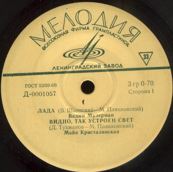 Вадим Мулерман, Майя Кристалинская, Вероника Круглова, Михаил Новохижин