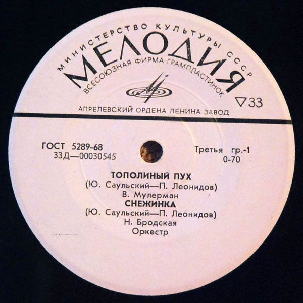 Песни советских композиторов