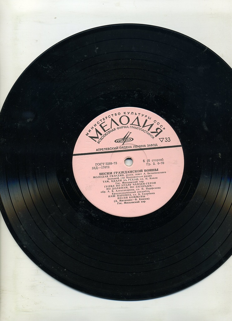 ПЕСНИ РЕВОЛЮЦИИ И ГРАЖДАН­СКОЙ ВОЙНЫ