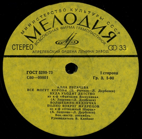 Алла Пугачева. Зеркало души (2)