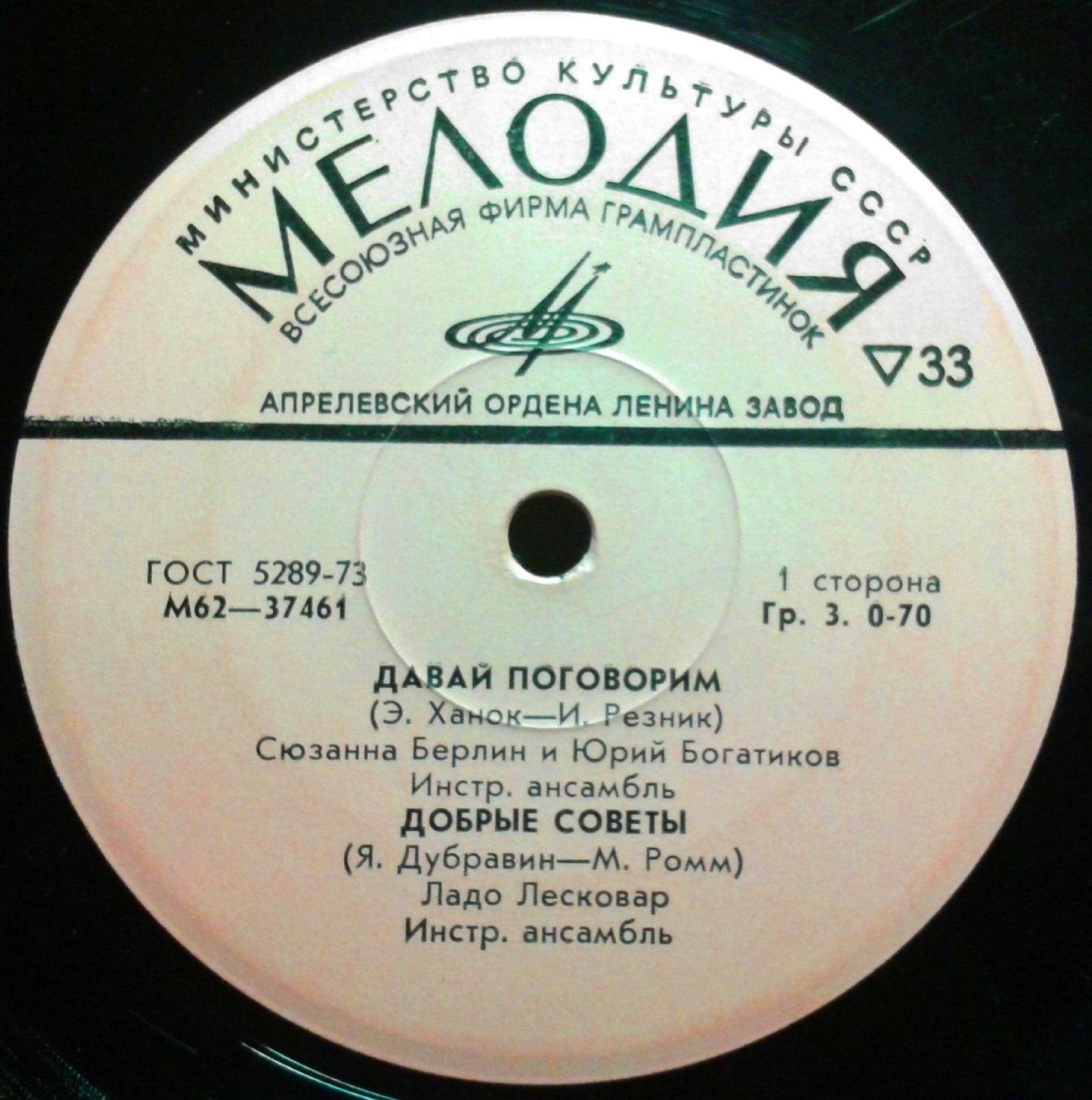 Эстрадные песни