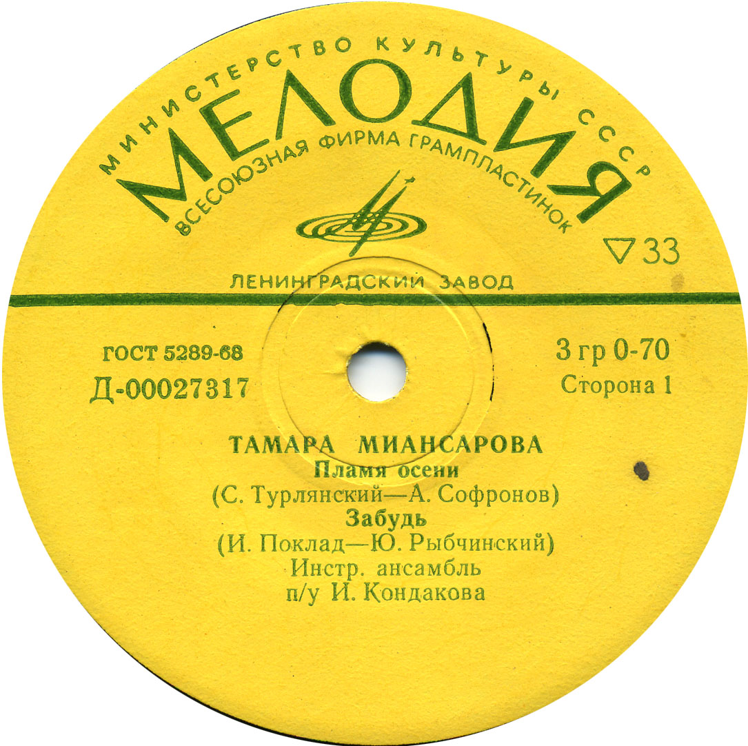 Тамара Миансарова