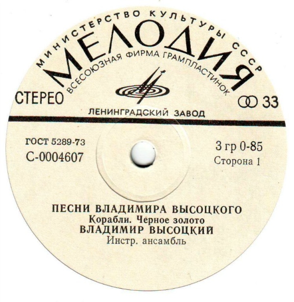 Песни Владимира Высоцкого