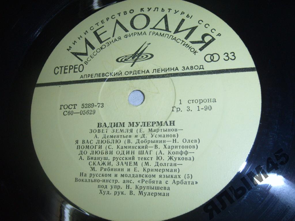 Вадим МУЛЕРМАН