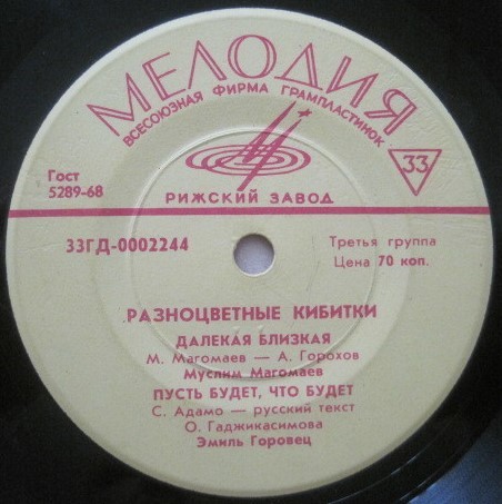 Разноцветные кибитки
