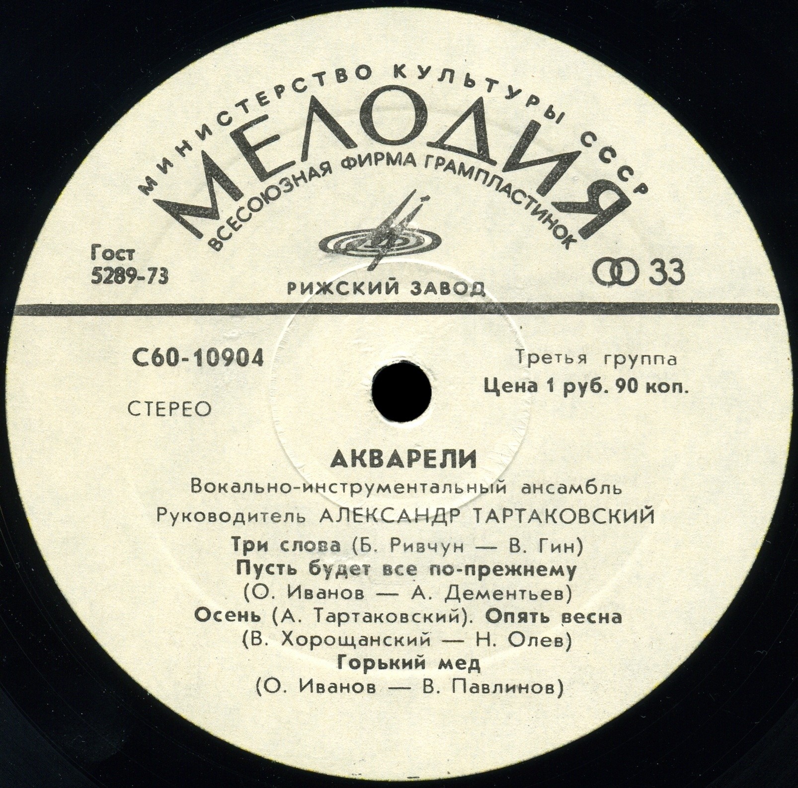 ВИА "Акварели"