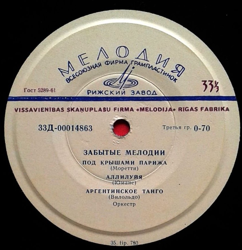 Забытые мелодии