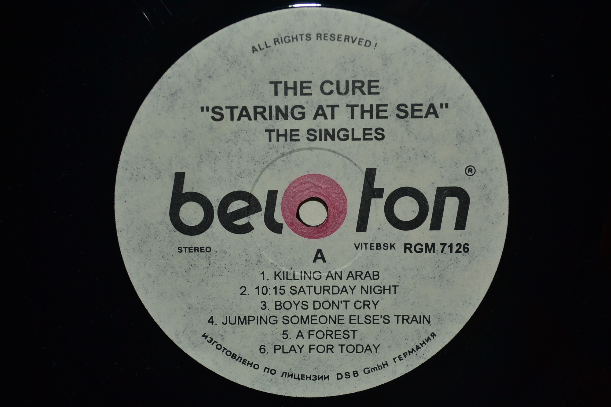 The CURE. Staring At The Sea