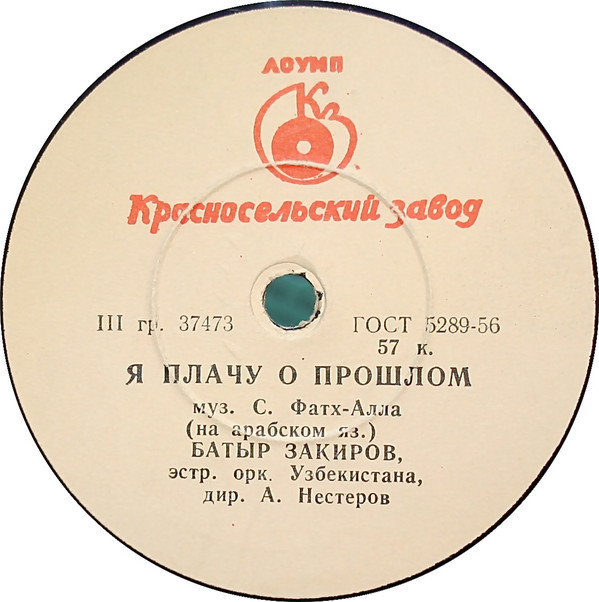 Б. Закиров - Я плачу о прошлом // Эстрадный оркестр - Бахор