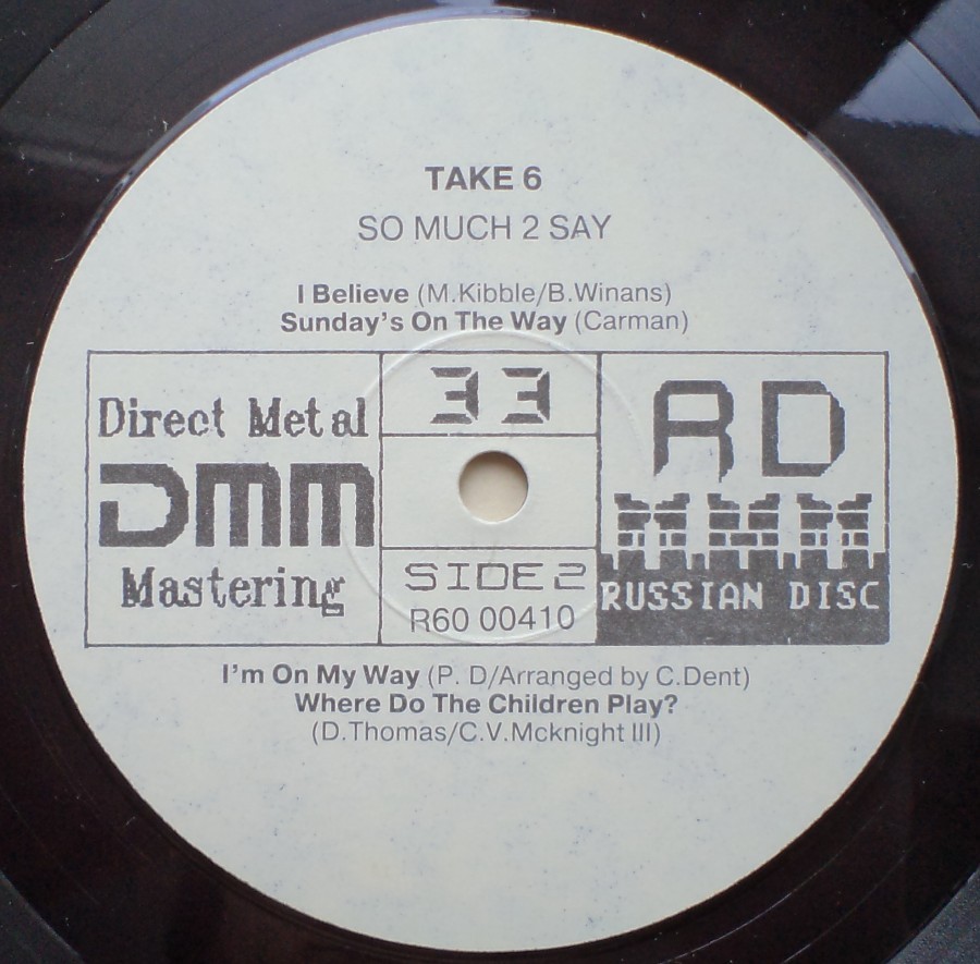 TAKE 6. So Much 2 say