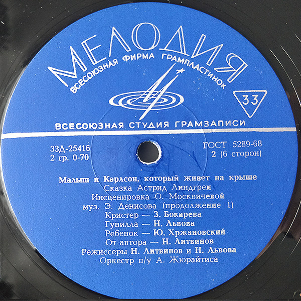А. Линдгрен (1907-2002). Малыш и Карлсон, который живёт на крыше