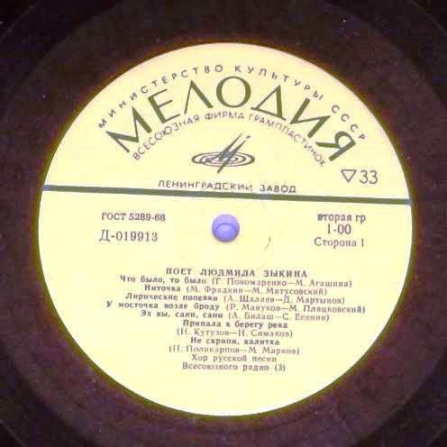 Людмила Зыкина