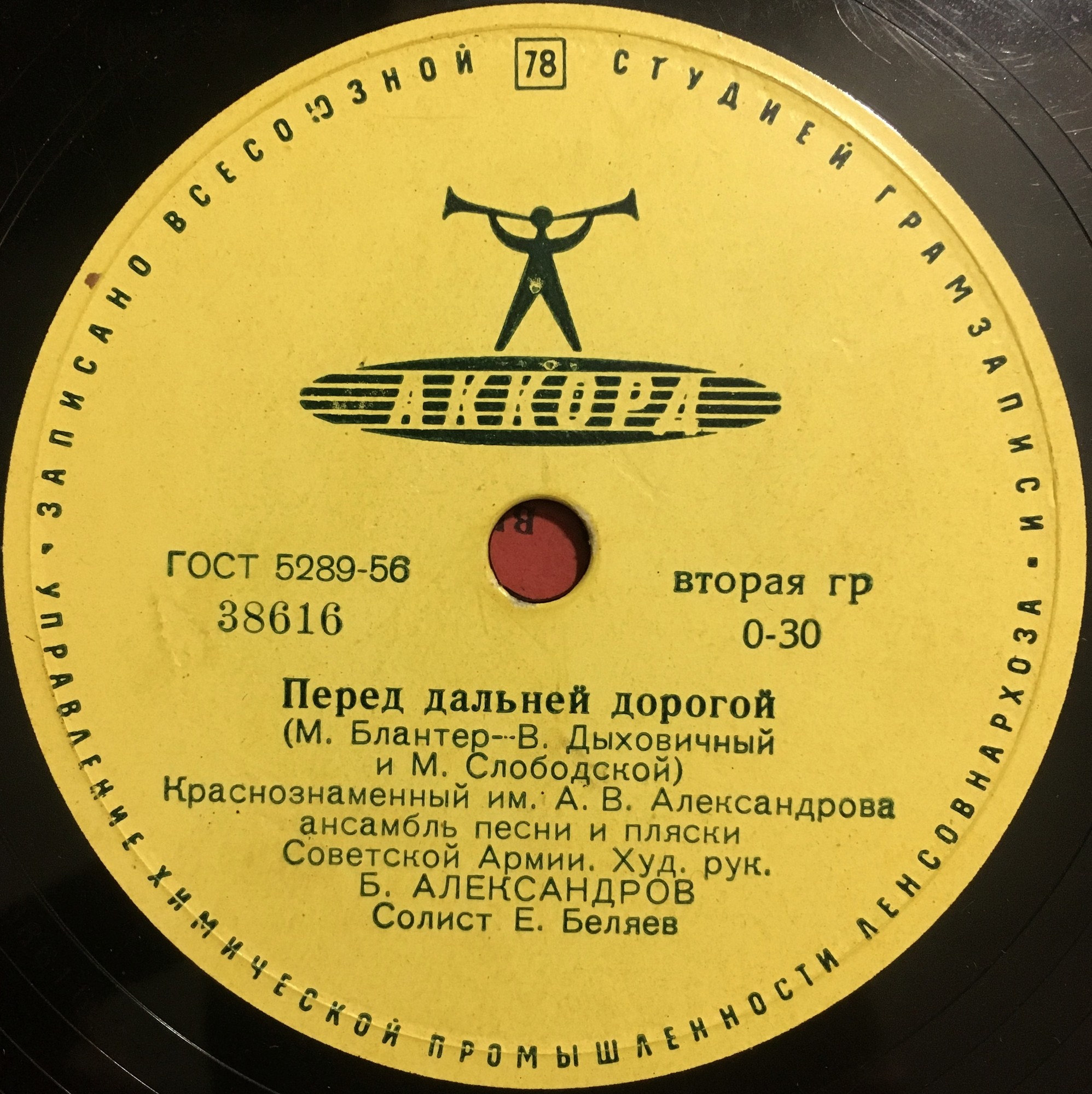 Краснознамённый ансамбль — Солдат - всегда солдат / Перед дальней дорогой