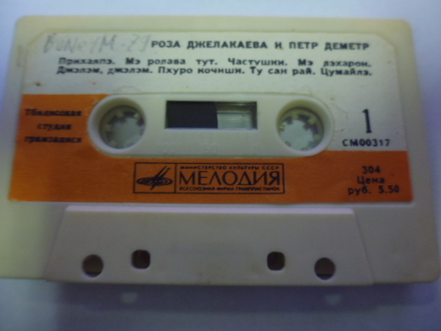 Роза ДЖЕЛАКАЕВА и Петр ДЕМЕТР. Песни цыган разных стран