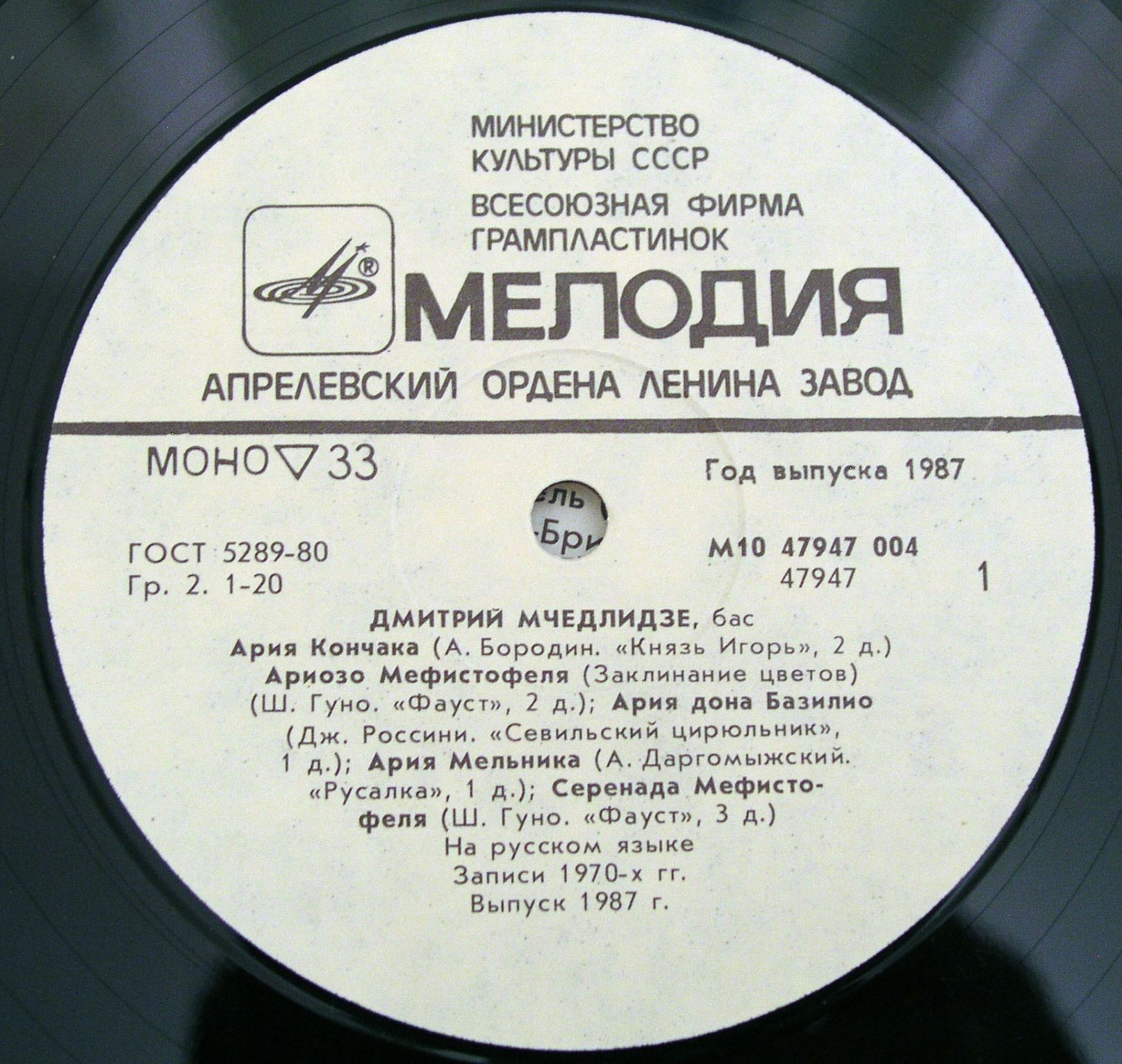 Дмитрий МЧЕДЛИДЗЕ (бас)