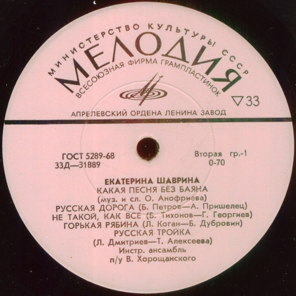 Екатерина Шаврина