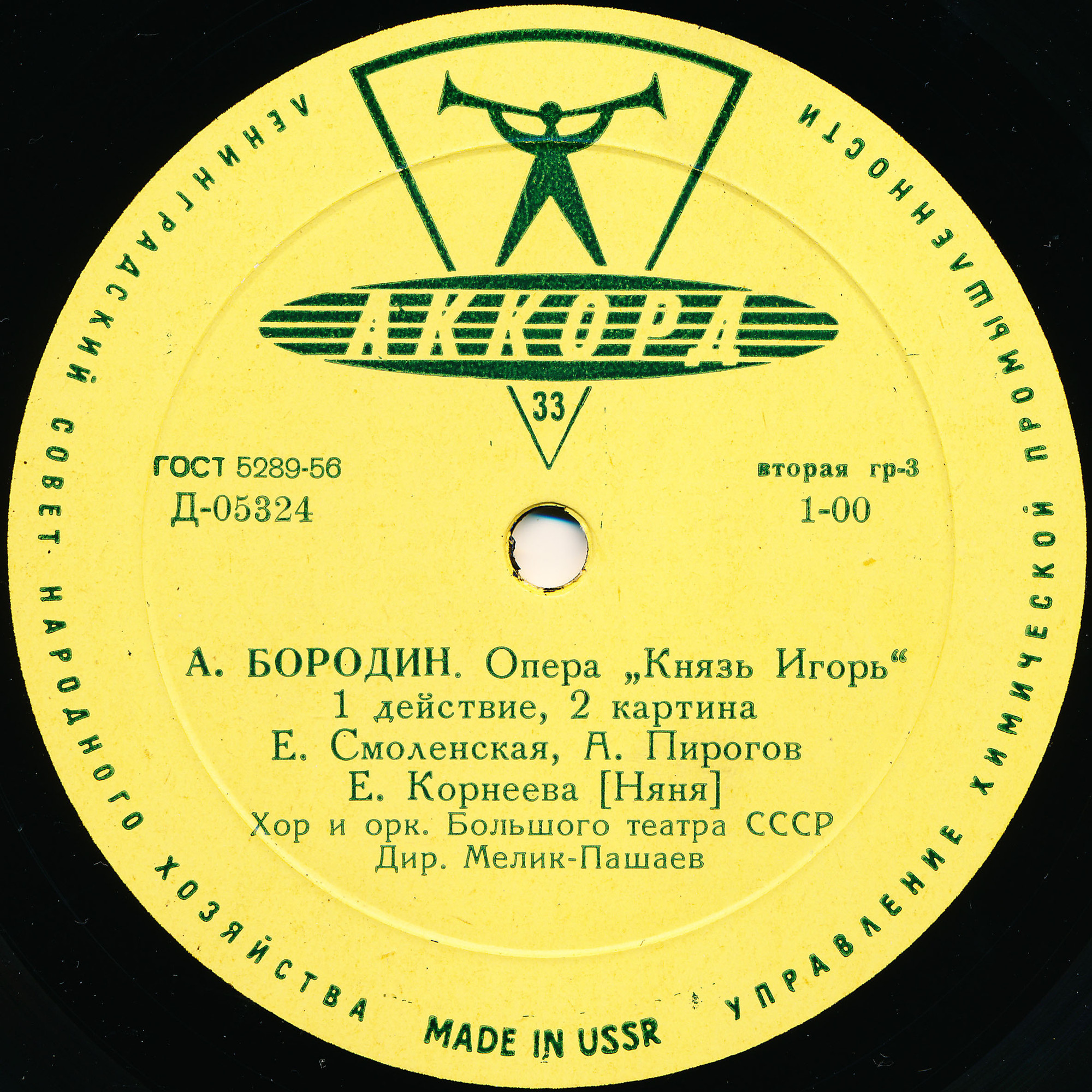 А. Бородин (1833–1887). Опера "Князь Игорь"