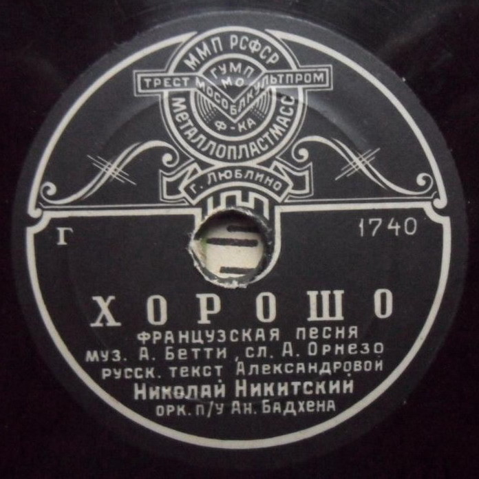Николай Никитский - Хуанита Бенита / Хорошо